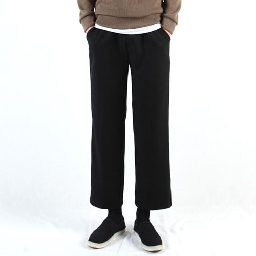 빌리버스 C 남자 밴 드스판 통일자 슬렉스 바지 핏좋은 정장룩_2AEA8A