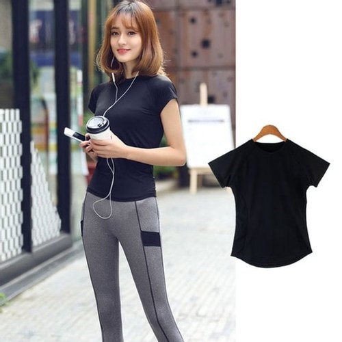 리브 스판 밑단 라운드 스포츠 티셔츠 여성티셔츠 맨투맨티셔츠 긴팔 반팔 짝꿍닷컴 wwca