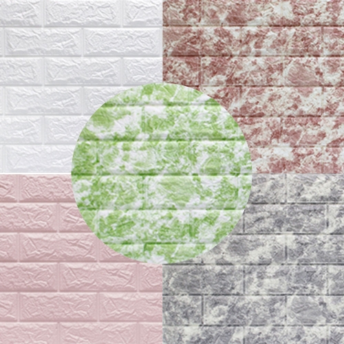 폼블럭 2.2m 스티커부착 벽돌모양