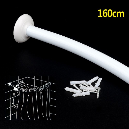 160cm 커브형 샤워커튼봉 샤워봉 샤워부스봉