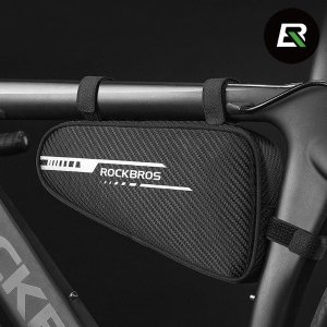 락브로스 충격보호 카본패턴 삼각 프레임 가방