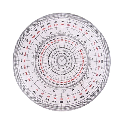 알파 아스트 전원 분도기 18cm