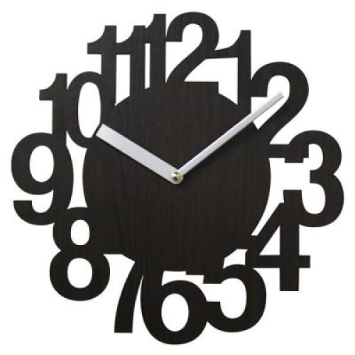 브론즈하우스  WMC-015 무늬목 벽시계