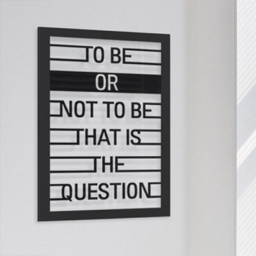 꾸밈  ph254-죽느냐사느냐그것이문제로다투명액자