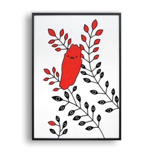 올뉴프레임 올뉴프레임_홍싸리  화투시리즈