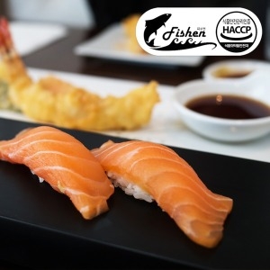 피쉬앤  초밥용 훈제연어 초연어 초밥재료 연어초밥