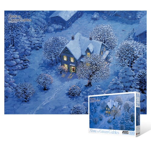 500피스 직소퍼즐 빨강머리 앤 겨울밤