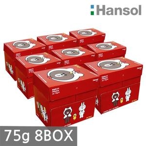 한솔제지  한솔카피 라인프렌즈 복사용지 A4 75g