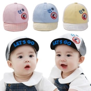 투투야 렛츠 고 스트라이프 유아모자 44 46cm  500067 아기모자 아기썬캡 유아벙거 몽동닷컴 오신 걸 환영합니다.