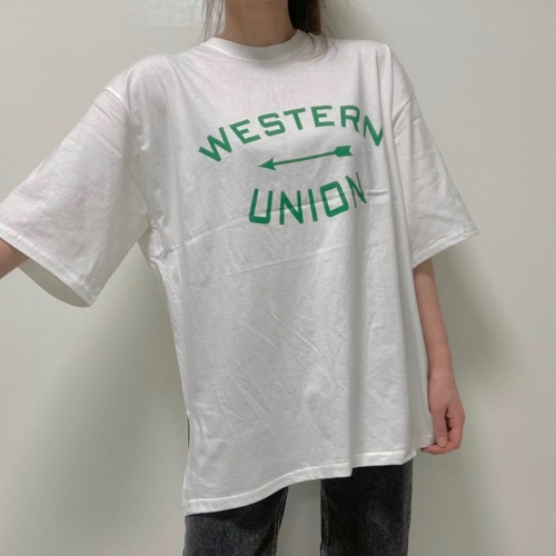 아이우먼 웨이스턴박시반팔티 TGC711M102 빅사이즈 사이즈에서 자유로운 그녀~