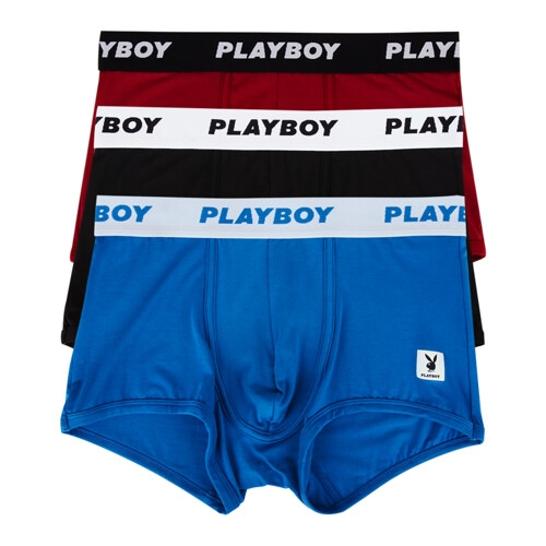 플레이보이 남성 남자 팬티 속옷 드로즈 2103-3매