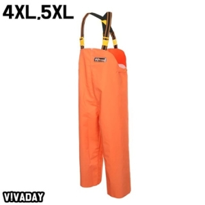 AJ19해상작업 튼튼한 5XL 하의 비옷 우비 상의 4XL 도롱이표 풍어표 W6CEB08