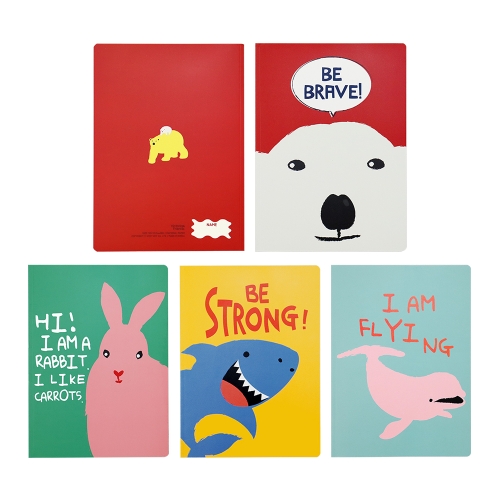 빅토리아앤프렌즈 초등학생 학용품  플레인 노트 얼쓰_디자인선택