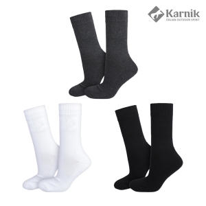 카르닉 더블쿠션 장목 남성용 스포츠 등산 양말 5족