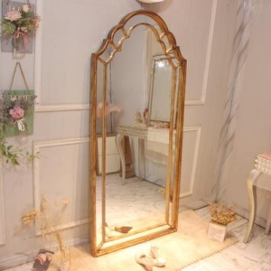 아치형거울 전신거울 아치형 벽가용 미식 착지경 유럽식 현관입체장식 신제품