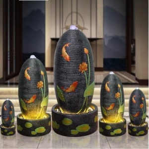 미니분수대 인공폭포 가산유수분수 순환수 장식 창의풍수구 수재경관 거실공예실 가습기