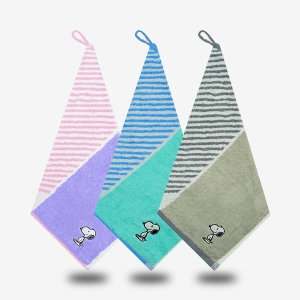 송월타월 송월타올  송월타올 어린이집 고리수건 스누피 스플릿36 핸드타월