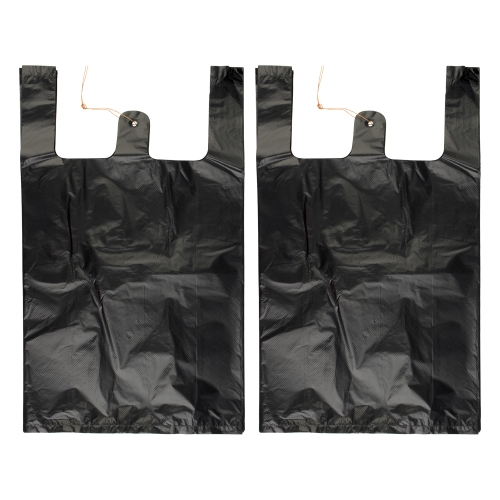 베로나  손잡이 마트봉투 검정 100p 36L 2개