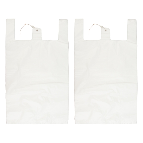 베로나  손잡이 마트봉투 유백 100p 27L 2개