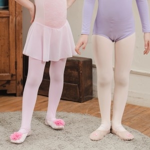 발레 타이즈 유아동 발레 스타킹
