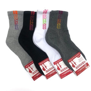 여자 스포츠 이중바닥 파일 양말 봄나위