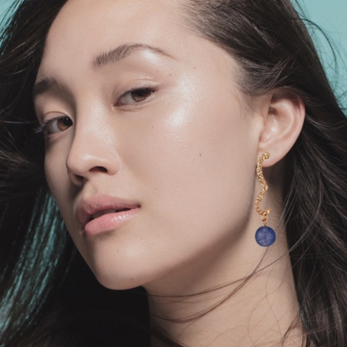 지방시  아미마켓  제이미앤벨  meteorite wave glass earrings_2컬러 JAM19-IM