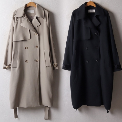 아이우먼 위쉬몰 PE 클래시트렌드롱바바리 B884H102  빅사이즈