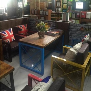 빈티지카페테이블 홈바테이블 맞춤 제작하다 미국식 빈티지 식탁 철예 소파 로프트 인더스트