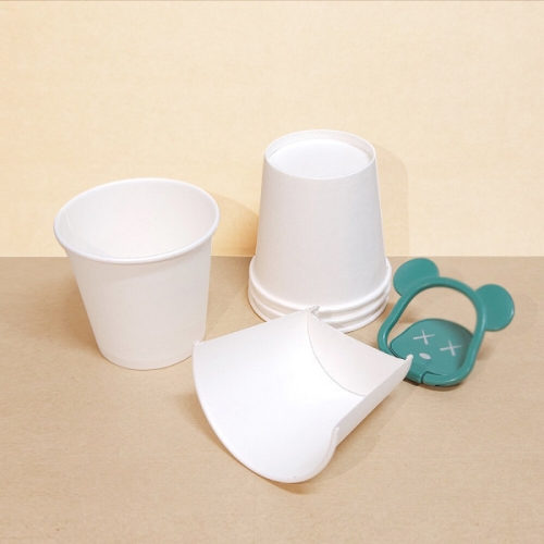 용호산업  온리 프라이스 종이 소주컵 2.5온스