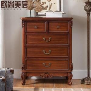 아일랜드식수납장 홈카페수납장 미국식 원목 5장 빈티지 거실 수납장 침실 가구 유럽식 6장