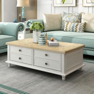 아일랜드식탁 영국엔틱가구 지중해 원목 티테이블 미국식 화이트 세트 대리석 유럽식 풀실목