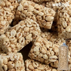 우리식품  업소용 대용량 뻥튀기 박스포장 밀보리가락 5kg