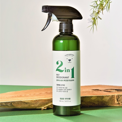 강아지스토리 2in1 애견 탈취제 500ml