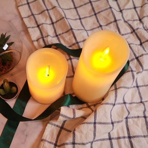 갓샵 LED 촛  초 15cm  전기 전자 건전지 가짜 캔들 안꺼지는 꺼지지않는 양초 초