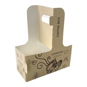 테이크아웃  컵 캐리어 2구 커피잔