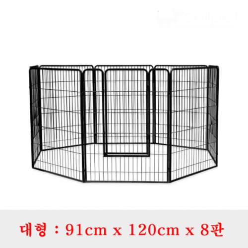 세일펫  미라클 팔각 파이프 울타리 대형