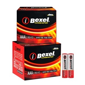 벡셀  플래티넘 알카라인 AAA (벌크)