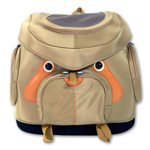 다이스키 캐릭터 백팩 로얄독 라떼브라운 Medium FD01-MC