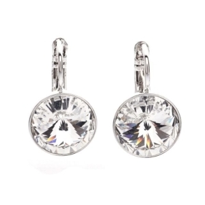 W134D20데일리 오스트리아스톤 원터치 귀걸이-크리