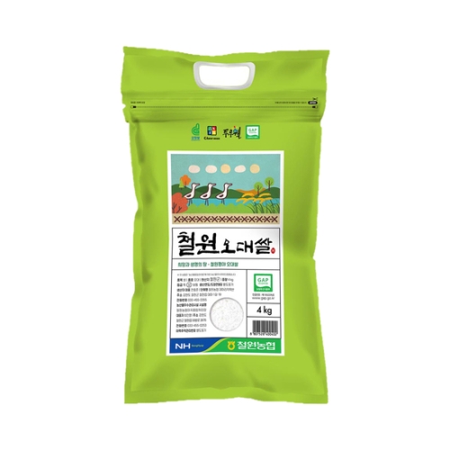 철원농협  2020 두루웰 철원오대쌀 4kg [1개]