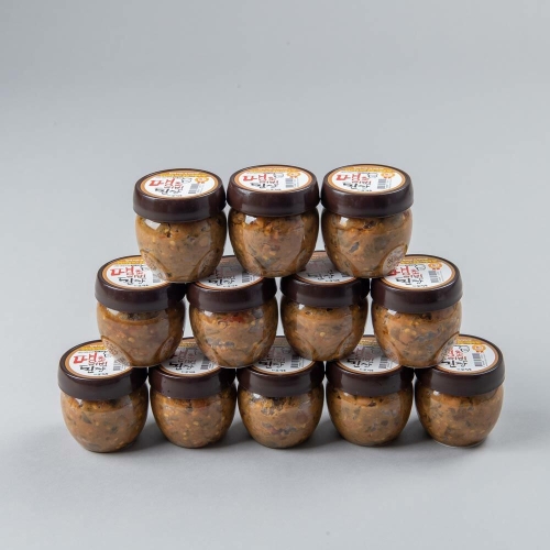 한칼식품 땡초비빔된장 미니단지 번들기획 _ 130g 10개 130g 2개 무료증정