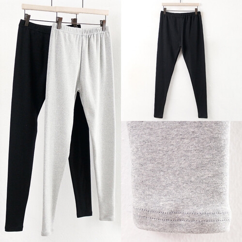 아이우먼 여성 빅사이즈 기모 스판 레깅스 WWw062