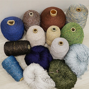 반짝이실 메탈사 부전모사 콘사 여름뜨개