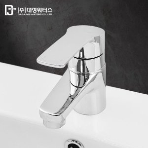 대정워터스  원홀세면 스테인리스 대붙이 수전 QN400