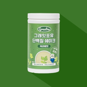 한국네츄럴팜 그래잇포유 단백질쉐이크 쑥라떼맛 750g[1개]