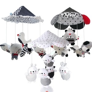 꿈나라 흑백모빌 3종 아기모빌 신생아모빌