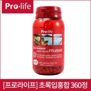  프로라이프 초록입홍합 2500mg 360정 [1개]