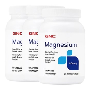 GNC 마그네슘 500mg 120캡슐