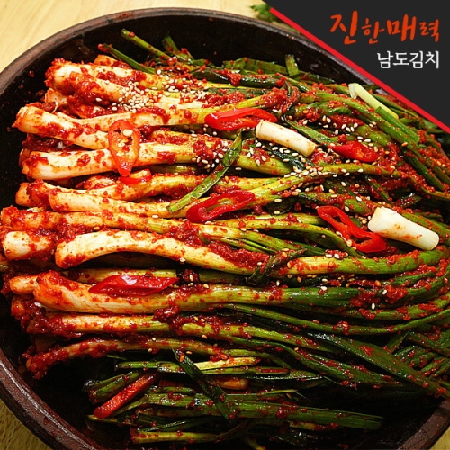 자연지락  진한매력 남도김치 전라도 파김치 2kg