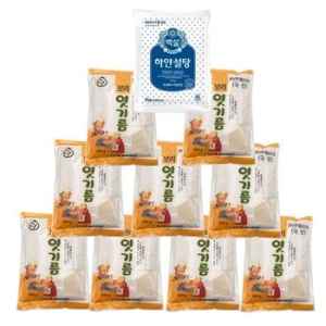 먹방원정대 금농 식혜만들기 10봉세트 엿기름가루 백설탕 3kg W7BB289